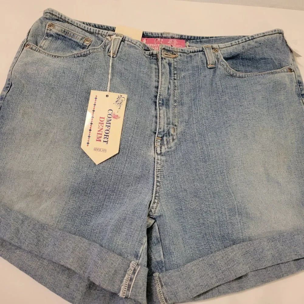 BRAND NEW COMFORT DENIM SHORT - Picture 4 of 16